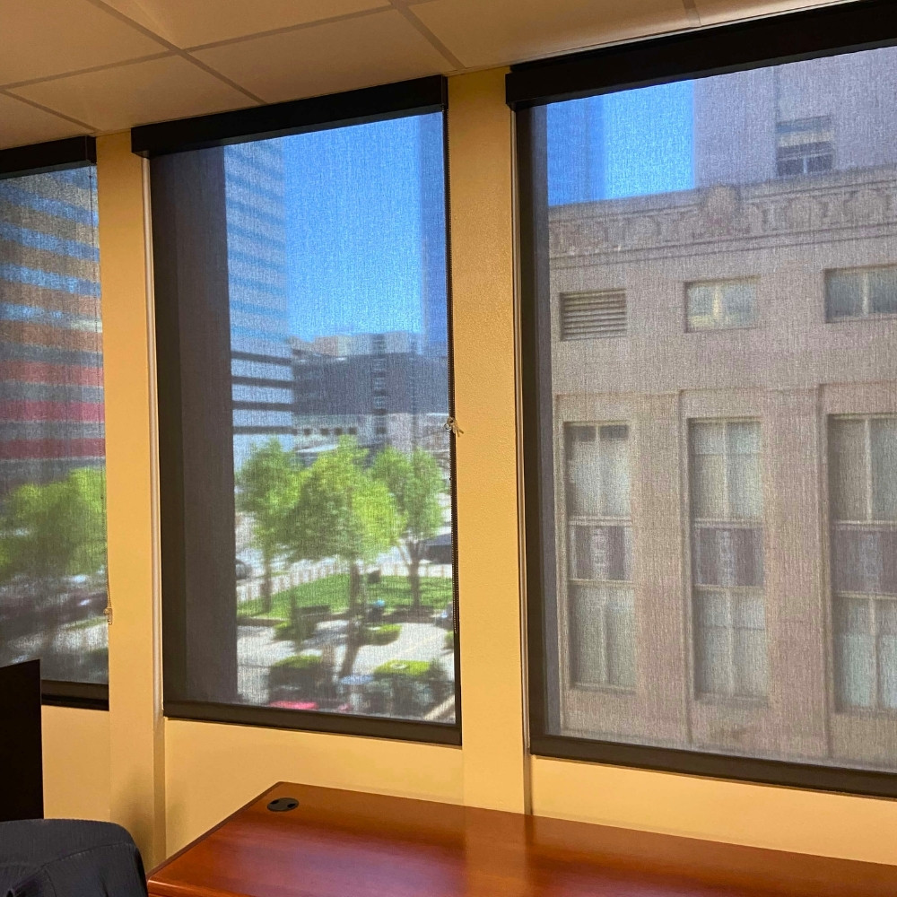 commercial-solar-shades-office-city-view