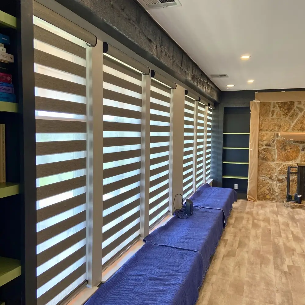 layered-shades-modern-basement-window-wall