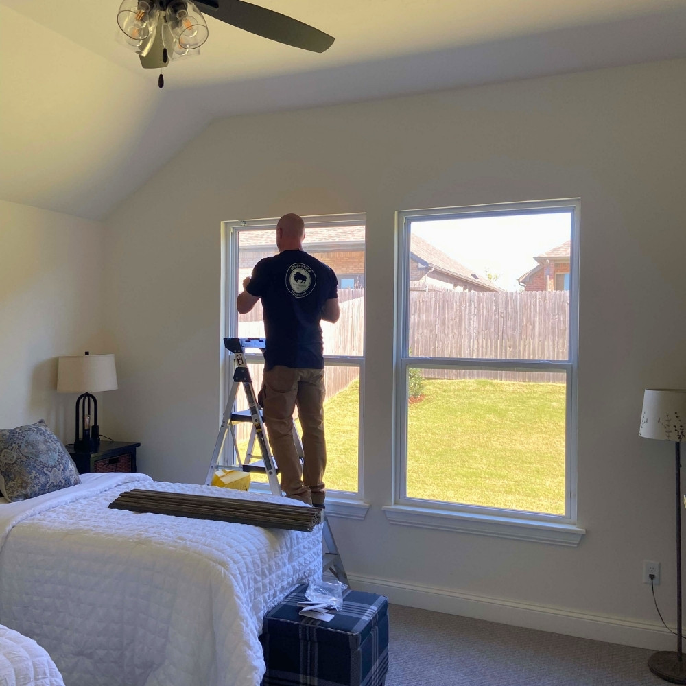 woven-wood-shade-before-installation-room