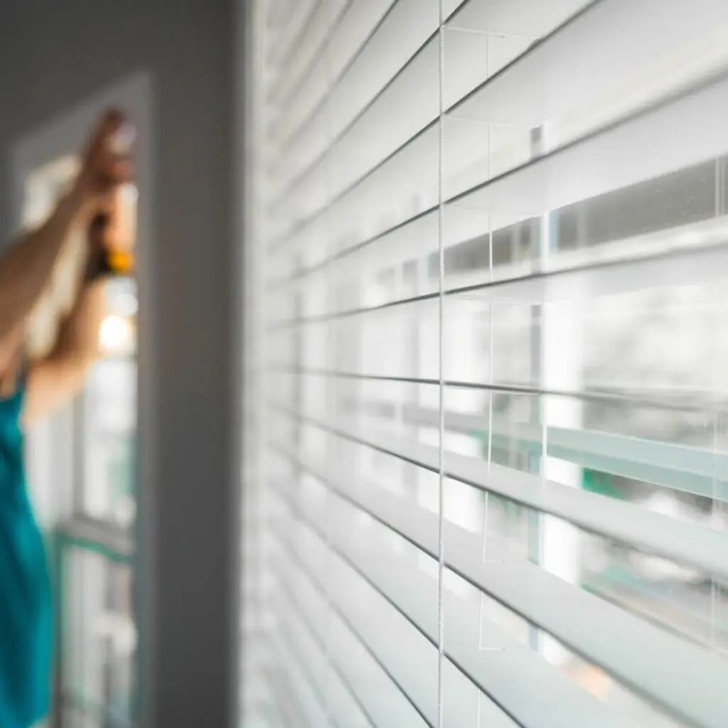 faux-wood-blind-installation